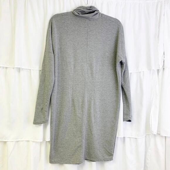 Turtleneck Sweater Dress Thyme & Honey Women’s Gray Size Medium - Picture 11 of 11